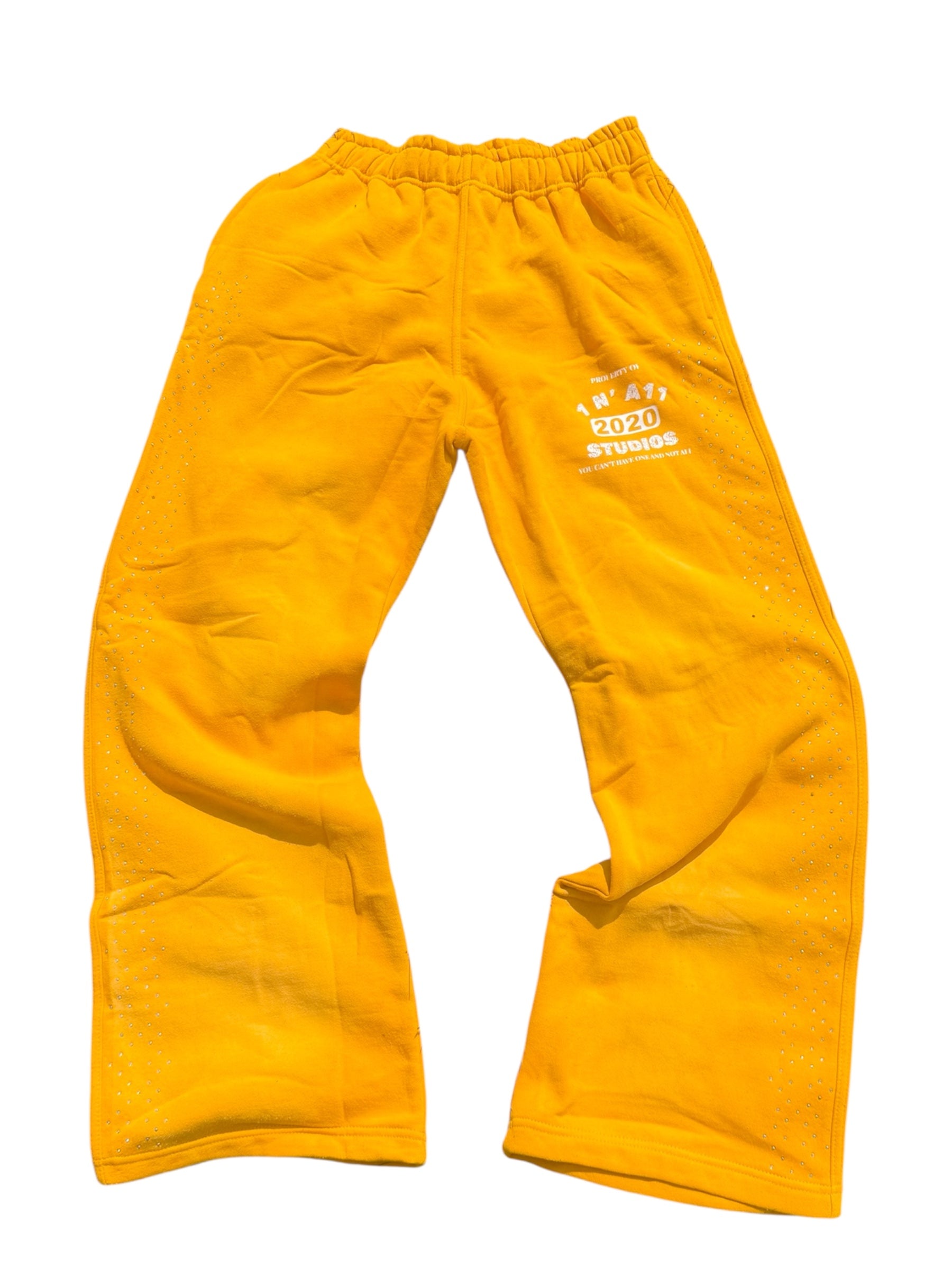 Yellow 1 N’ A11 Studios Sweats