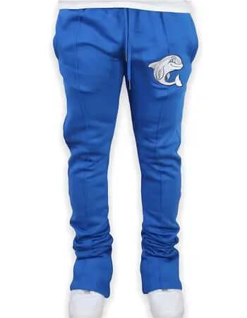 Royal blue Stacked Joggers 1 N’ A11