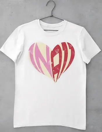 White Valentine’s Day shirts 1 N’ A11